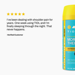 TIDL Morning Pain Relieveing Therapy 3 oz Spray