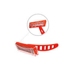 Orange Short Handle Security Razor