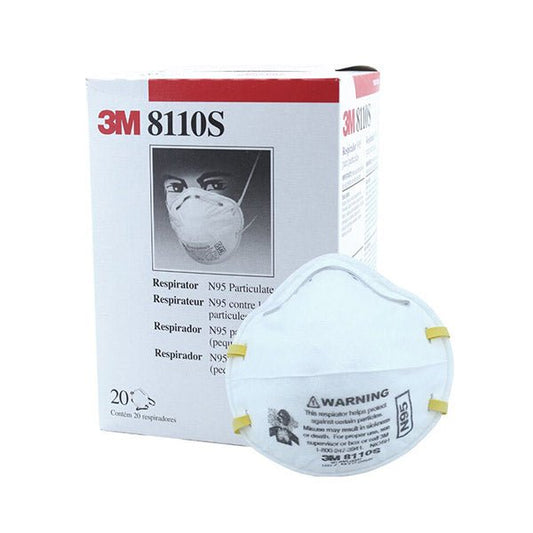 PARTICULATE RESPIRATOR 8110S, N95 BY 3M SMALL SIZE