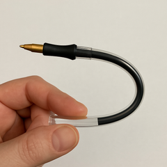 York 650 Clear Poly-Flex Security Pen