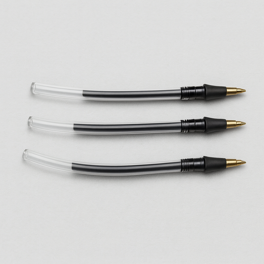 York 650 Clear Poly-Flex Security Pen