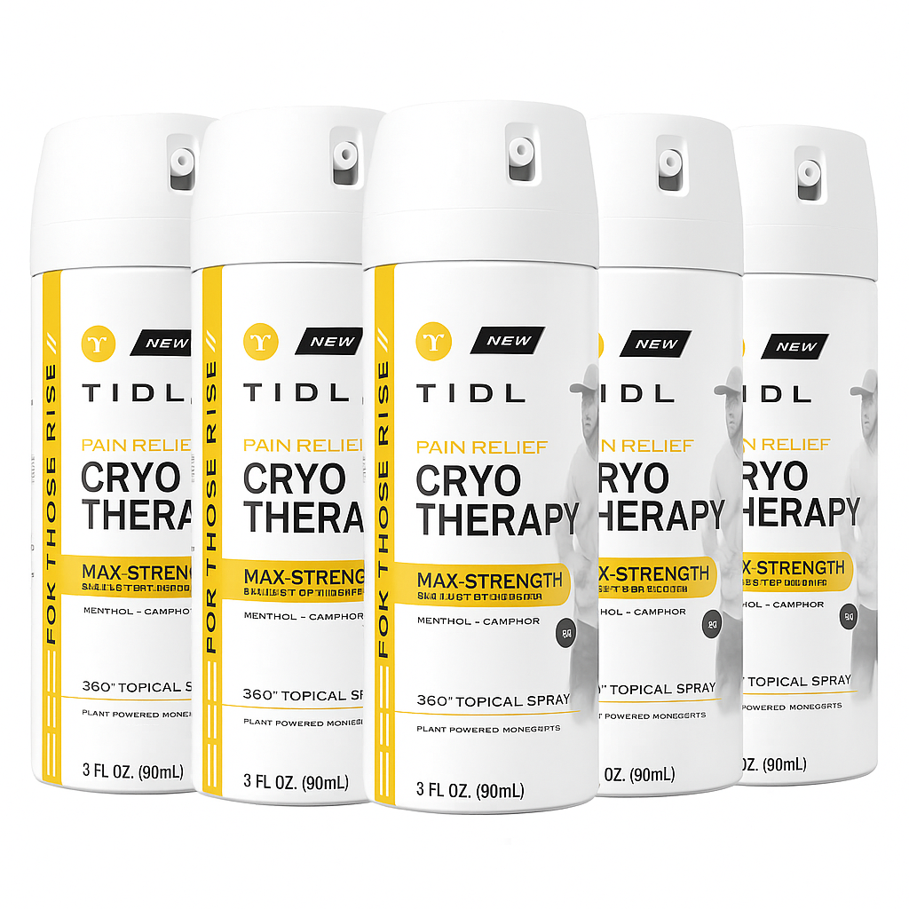 TIDL Max Strength Cryotherapy Pain Relieving Spray