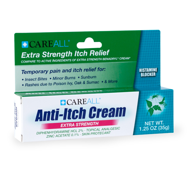 CareALL¨ 1.25 oz Anti-Itch Cream Extra Strength (NBE Benadryl Extra Strength Cream)