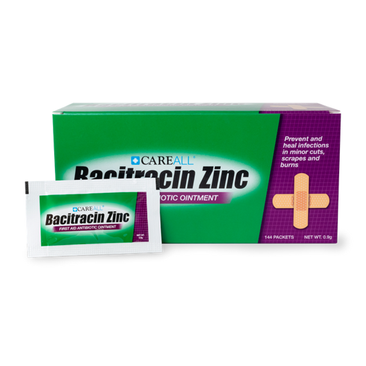 CareALL¨ 0.9g Bacitracin Ointment Packet (144 per box)