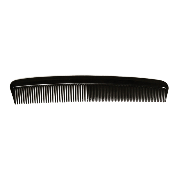 7" Black Comb