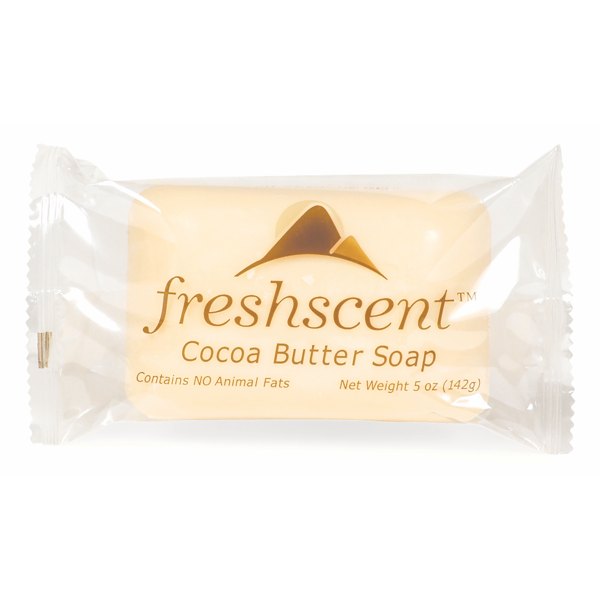 Freshscent™ 5oz Cocoa Butter Soap (Vegetable Based) (Ind. Wrapped)
