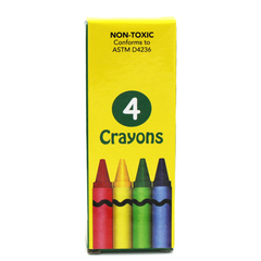 4-Pack of Crayons