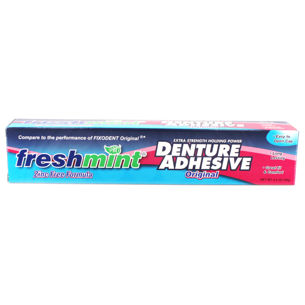 Freshmint® 2.4 oz. Denture Adhesive (NBE Fixodent Original)
