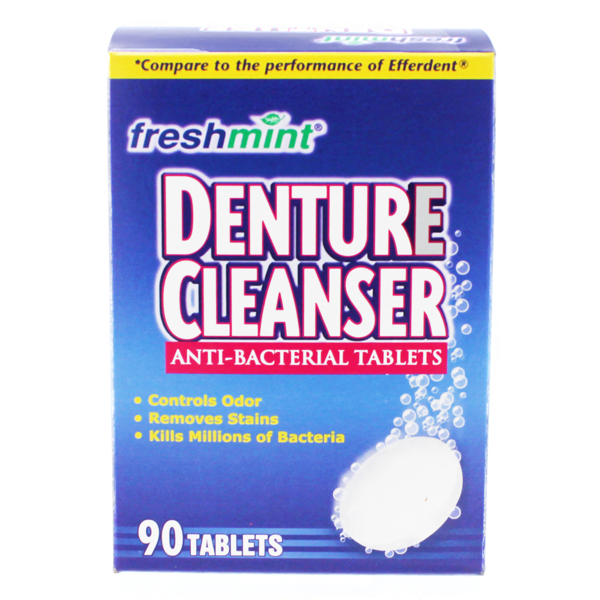 Freshmint® Denture Cleanser Tablets (90 tabs per box) (NBE Efferdent)