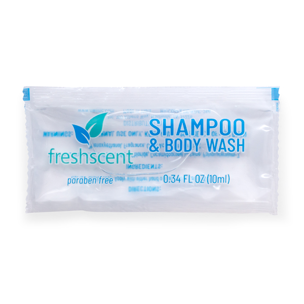 Freshscent™ 0.34 oz Shampoo & Body Wash packet