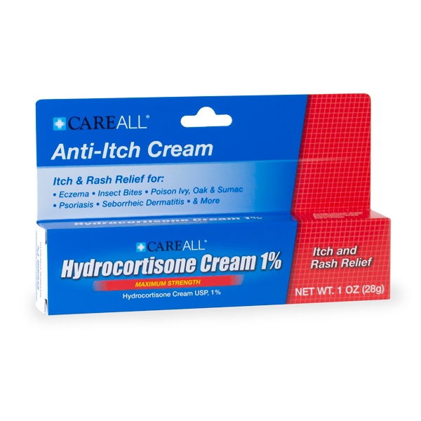 CareALL® 1 oz. 1% Hydrocortisone Cream