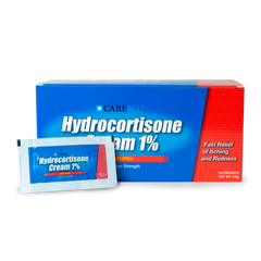 CareALL® 0.9g 1% Hydrocortisone Cream Packet (144 per box)