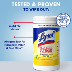 Lysol/Clorox wet wipes (3 Pack)