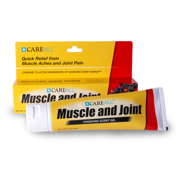 CareALL® 3 oz. Muscle & Joint Gel (NBE Vanishing Scent Bengay)