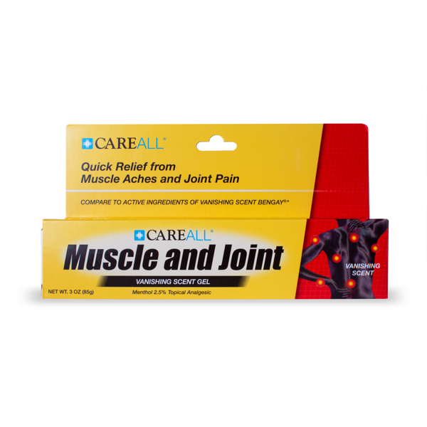 CareALL® 3 oz. Muscle & Joint Gel (NBE Vanishing Scent Bengay)