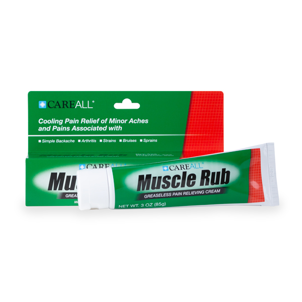 CareALL 3 oz. Muscle Rub (10% Menthol, 15% Methyl Salicylate)