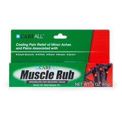 CareALL 3 oz. Muscle Rub (10% Menthol, 15% Methyl Salicylate)