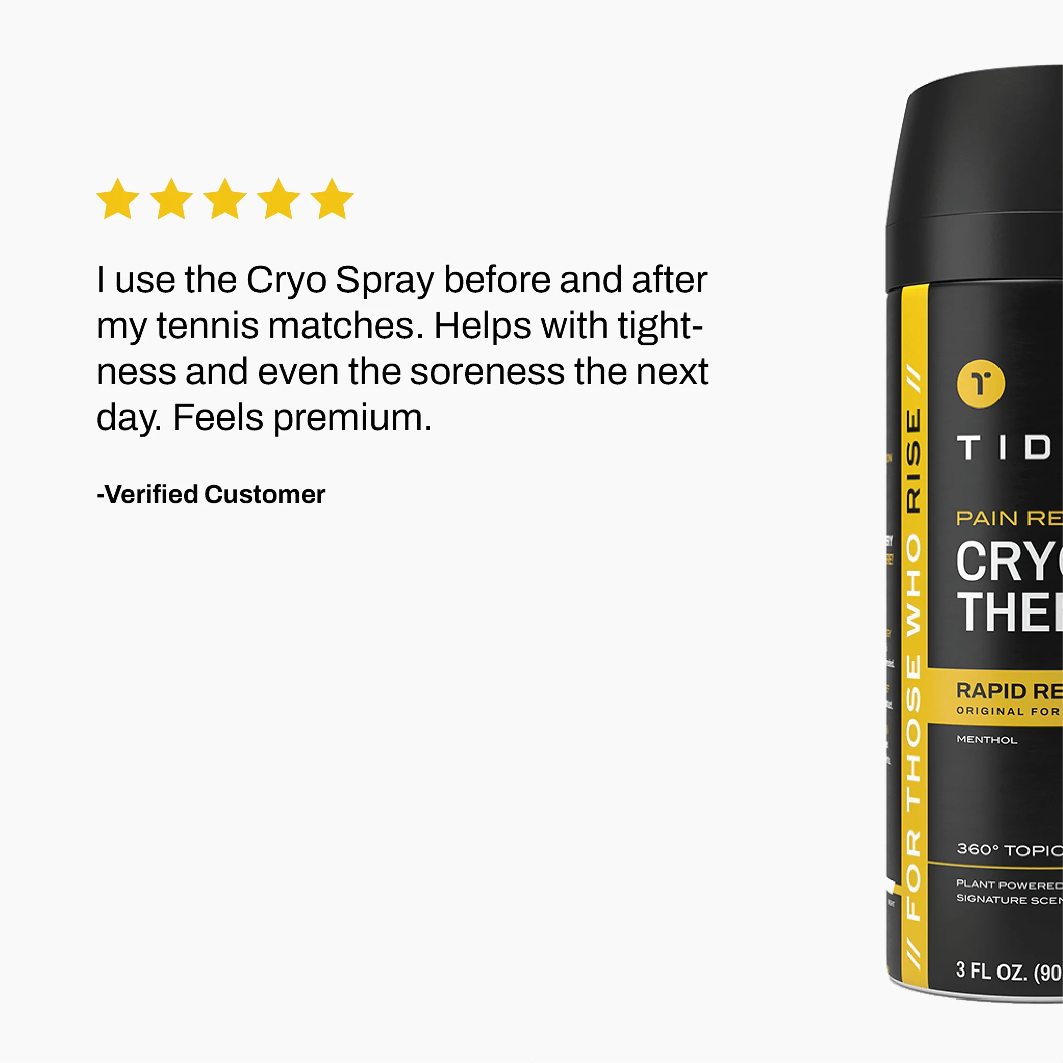 TIDL Original Cryotherapy Pain Relieving Spray