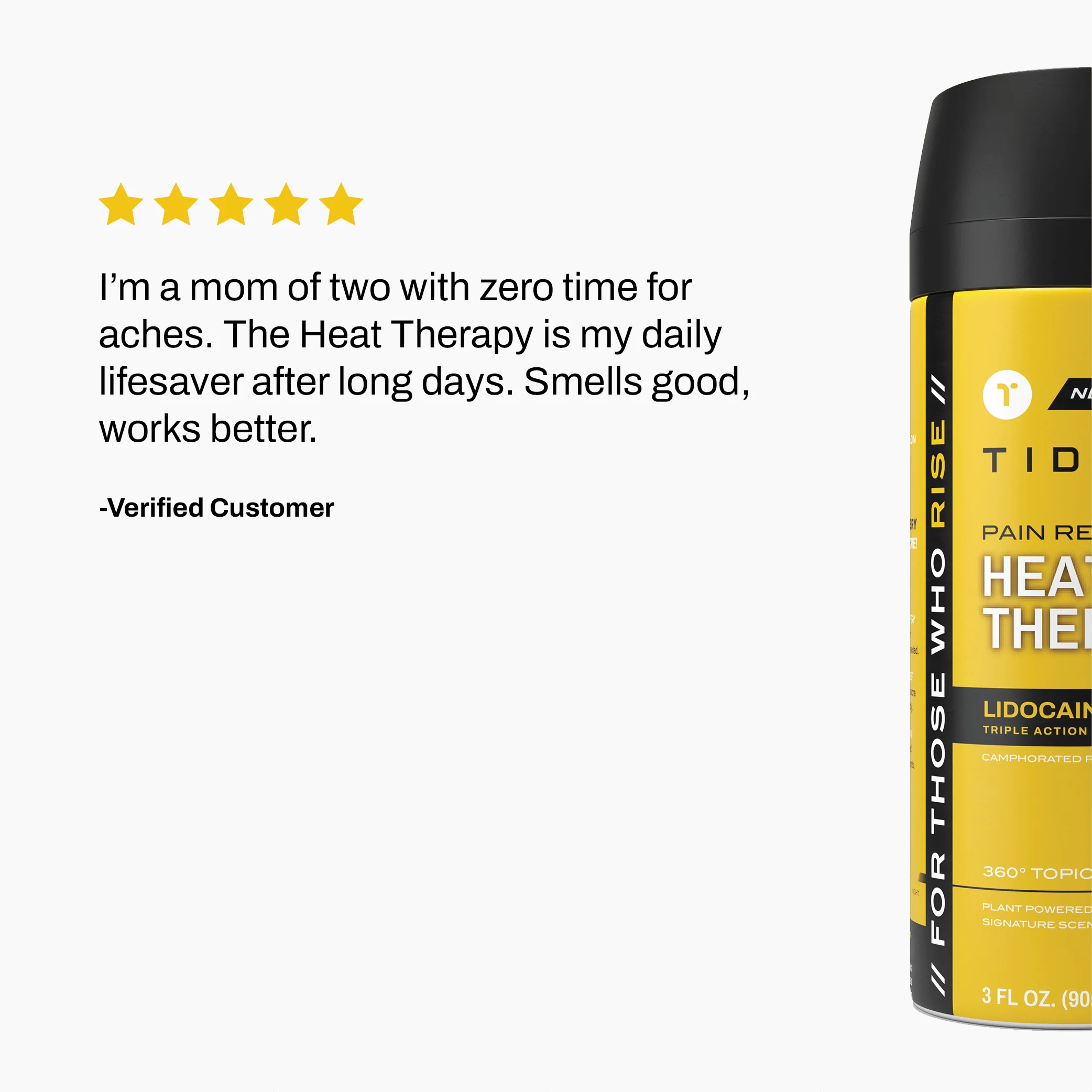 TIDL Heat Therapy 3 oz Spray