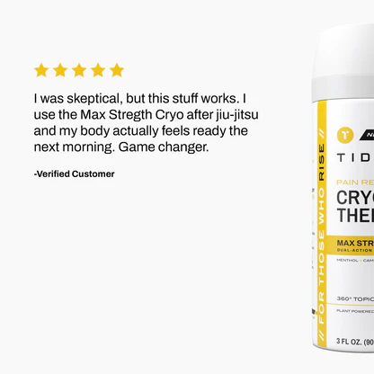 TIDL Max Strength Cryotherapy Pain Relieving Spray
