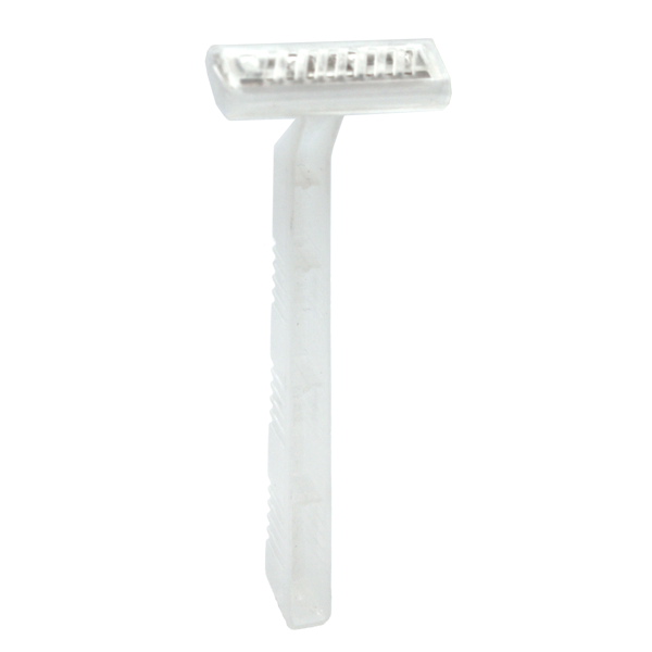 Single Blade Razor (Clear Head and Clear Handle)