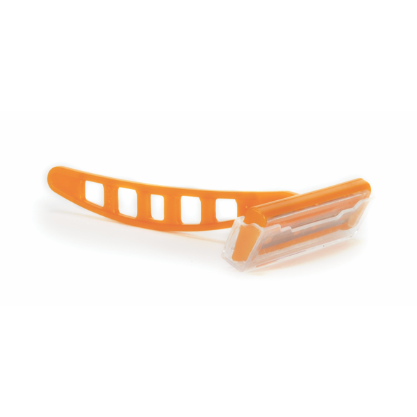 Short Handle Security Razor (Orange Handle)