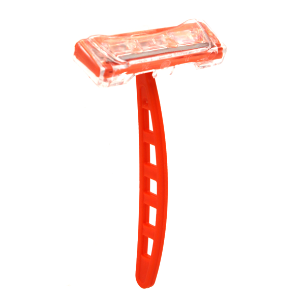 Short Handle Security Razor (Orange Handle)