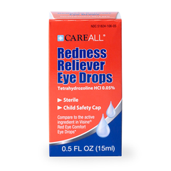 CareALL® 0.5 oz. Redness Reliver Eye Drops (NBE Visine Red Eye Comfort Eye Drops)