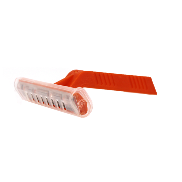 Single Blade Razor (Short Orange Handle)