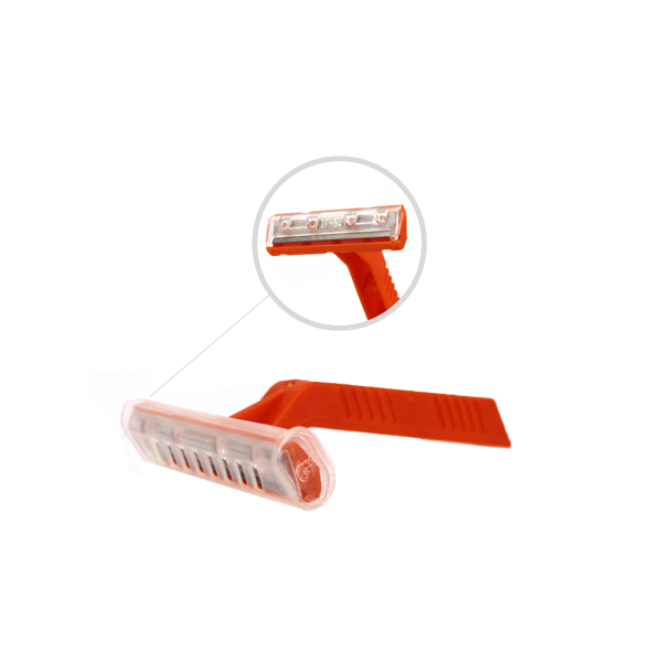 Steel Razor From Target Orange Box Single Blade Razor (Short Orange Handle) – Pacific Link Inc