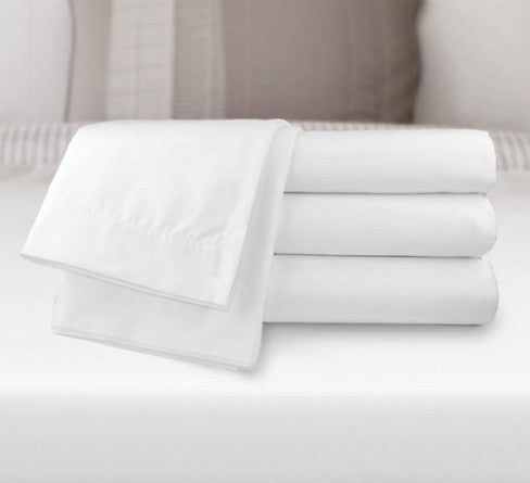 Royal Star White Color T180 King Size Pillowcase.  55/45 Blend.  Heavy Weight. Dz.