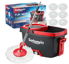 Spin Mop & Bucket with Wringer