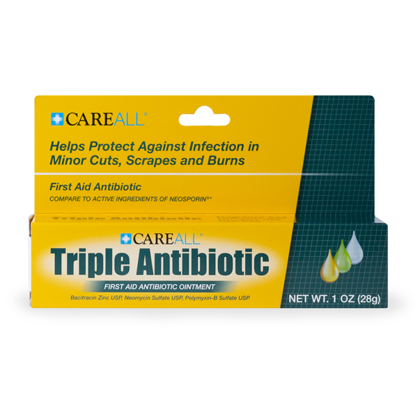 CareALL® 1 oz.Triple Antibiotic Ointment (NBE Neosporin)