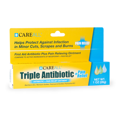 CareALL® 1 oz. Triple Antibiotic Ointment Plus Pain Relief (Neosporin + Pain Relief)