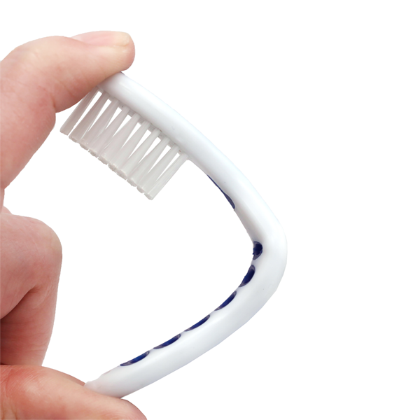 Freshmint® 4" Flexible Security Nylon Toothbrush (Individually Wrapped)