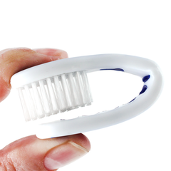 Freshmint® 4" Flexible Security Nylon Toothbrush (Individually Wrapped)