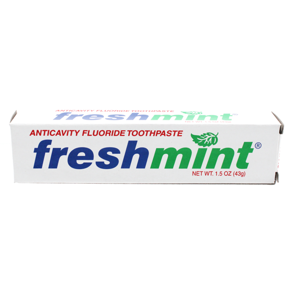 Freshmint® 1.5 oz. Anticavity Fluoride Toothpaste (individual box)