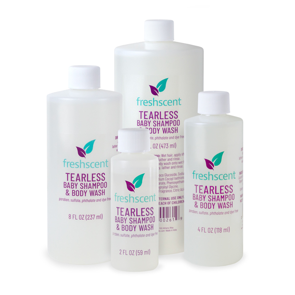 Freshscent™ 2 oz. Tearless Baby Shampoo & Body Wash