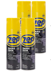 Zep Smoke Odor Eliminator Aerosol Spray (4 pack)