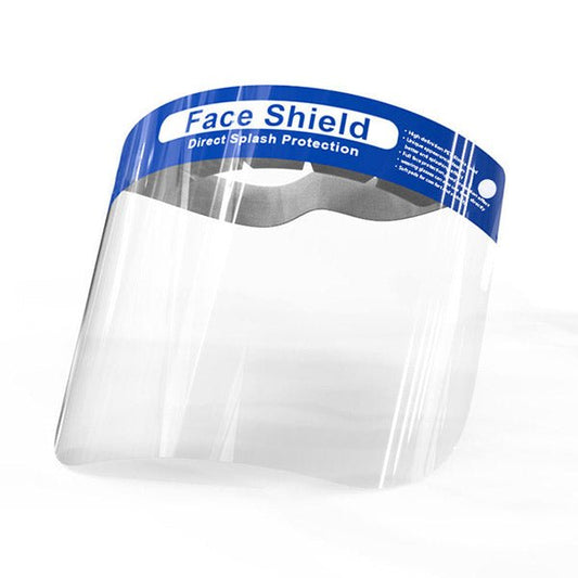 Anti Fog Splash Protective Face Shield with foam strip and strap