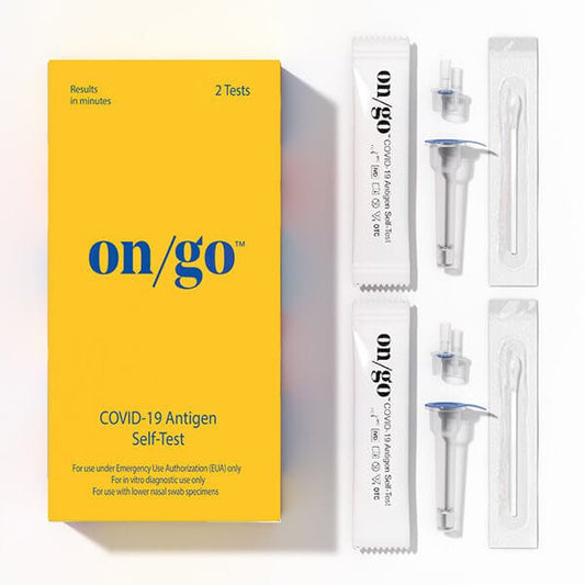On/Go EUA FDA Authorized COVID-19 Antigen Self-Test