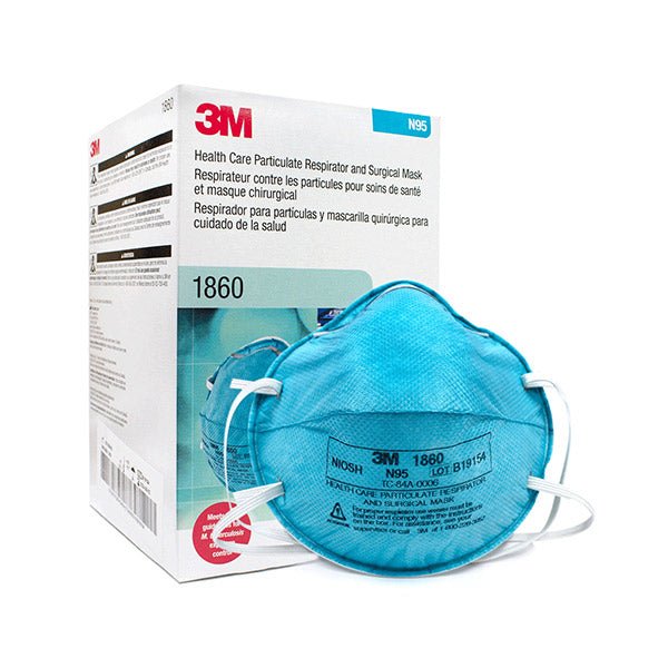 3M MODEL 1860 N95 NIOSH RESPIRATOR MASK