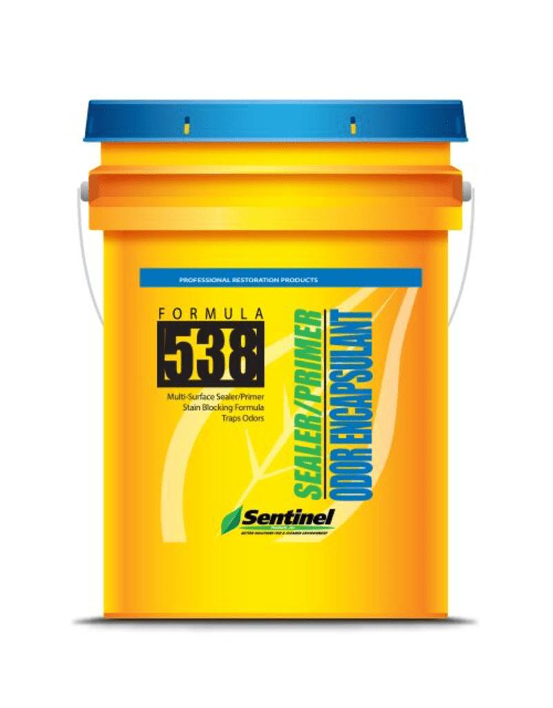 Sentinel 538 Smoke & Odor Encapsulant CLEAR - Pacific Link Inc